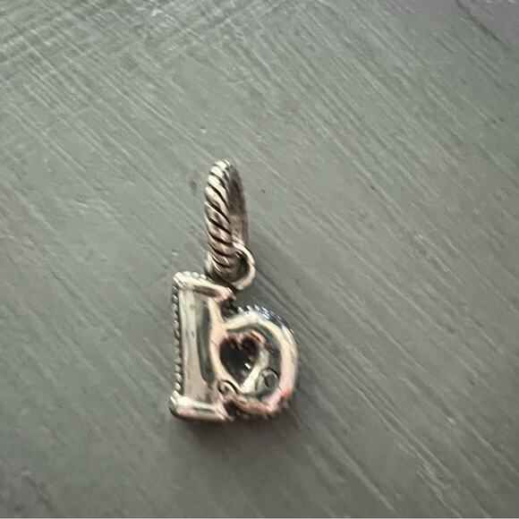 Brighton B D Silver Tone Charm for Necklace Bracelet - Picture 4 of 4